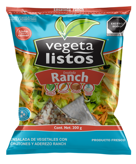 Ensalada Ranch (200g)(caja con 12 pzas)