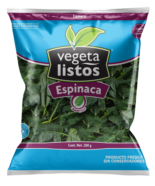 Espinaca (200g)(caja 10 pzas)